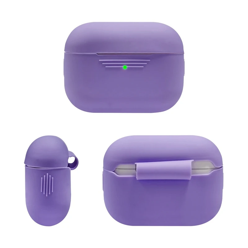 Однотонные чехлы для наушников для Apple AirPods Pro Новые Мягкие силиконовые чехлы для зарядки