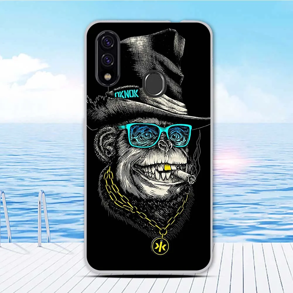 Для zte Blade V10 чехол для телефона Тонкий силиконовый чехол с рисунком ТПУ задняя защитная крышка для zte Blade V10 Vita Funda Bumper