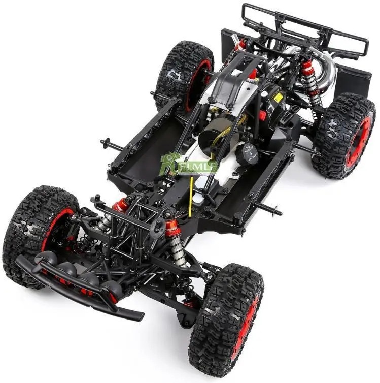 32CC 2 т газовый двигатель для мотогонок, для езды по бездорожью, с 2,4G дистанционное управление Управление автомобиля игрушки с симметричный рулевое управление 2WD RC грузовик для 1/5 рофан BAJA 5B 5T