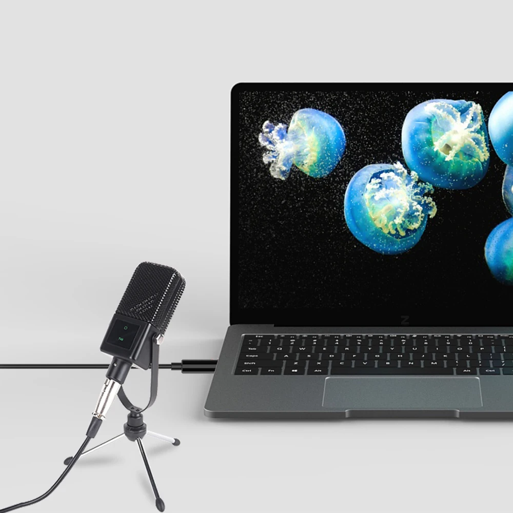 CM200 PC конденсаторный микрофон 3,5 мм разъем подключи и играй с мини штативом Стенд звукозапись для прямой трансляции/мобильного телефона