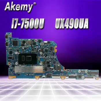 

UX490UA Motherboard i7-7500U For Asus ZenBook 3 Deluxe UX490UA Laptop motherboard UX490UA Mainboard (Exchange)! !