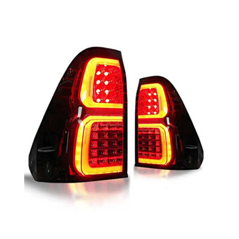 For Car Toyota Hilux Vigo REVO rocco 2014-2019 Pickup Led Taillights Auto Reverse Brake Rear Light back Fog Lamp DRL