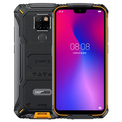 Doogee S68 Pro 5,8" прочный смартфон IP68/IP69K MTK Helio P70 мобильный телефон 6 ГБ 128 ГБ Octa мобильный телефон AL 21 МП Тройная камера NFC