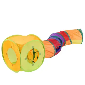 

1 Pc Collapsible Interactive Crinkle Tube Fun Pet Tunnel Cat Accessories Pet Toy for Home Pet Park Camping