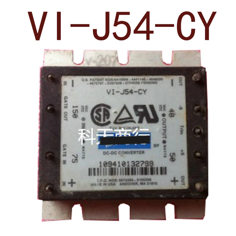 Оригинальный -- VI-J54-CY VI-J54-EY DCinput150V-output48V50W1A 1 годовая гарантия {склад пятно
