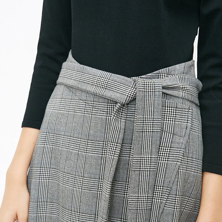 Vero Moda женское платье с открытыми плечами с клетчатым подолом | 319146526