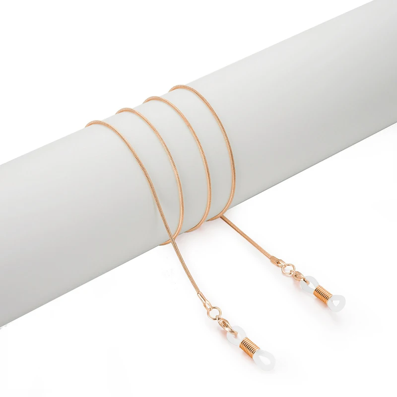 

ZRHUA Fashion Eyeglasses Chains snake Chains Anti-slip Eye-wear Cord Holder Neck Strap Metal Reading Glasses Accessories Hot