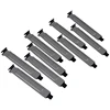 10pcs/pack Black Hard Steel Dust Filter Blanking Plate PCI Slot Cover With Screws ► Photo 2/6