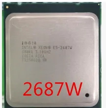 Процессор intel Xeon E5 2687 Вт 3,10 ГГц 8-ядерный LGA 2011 серверный процессор E5-2687W 2687 Вт