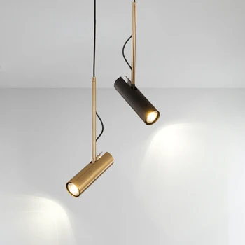 

ZISIZ Danmark Rotatable Pendant Lamp Decorative Spot Hanging Light Luminaria LED Light Fixture For Bedroom