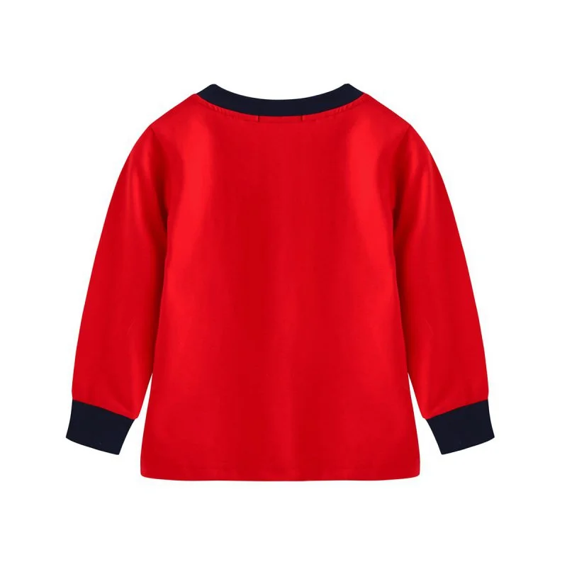 Christmas Family Clothes Parent-child Suit Printing Home Service Cotton Soft Two-piece Pajamas Holiday Costumes