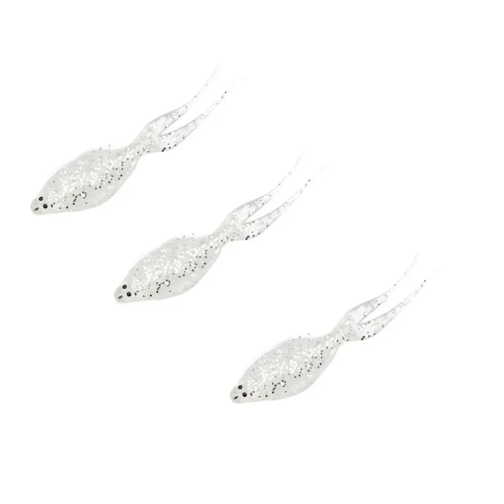  3Pcs soft bait fishing lure soft swimming bait bionic road squid bait 13cm soft body flounder bait 