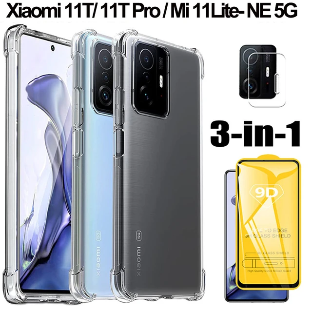 Case For Xiaomi 11T Pro Case Global clear Silicone Cover Xaomi 11 Lite 5G  NE Phone Cases Mi 11 Lite 11-T funda Xiaomi 11 T Pro - AliExpress