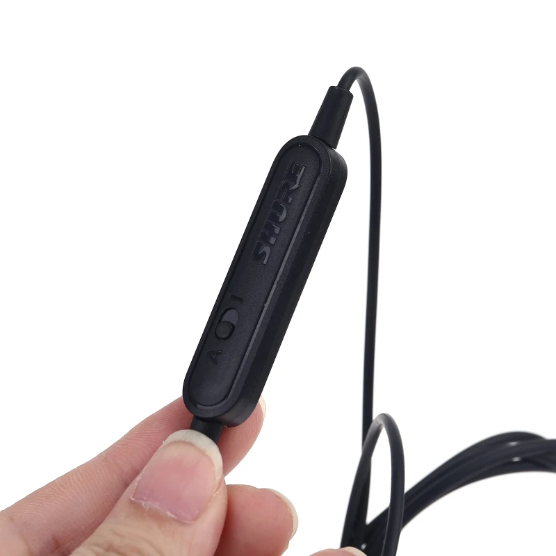 Upgrade MMCX Cable with Mic for Shure SE215 SE535 SE846 SE425 Earphone Headset Line Headphone Wire for Phone Android