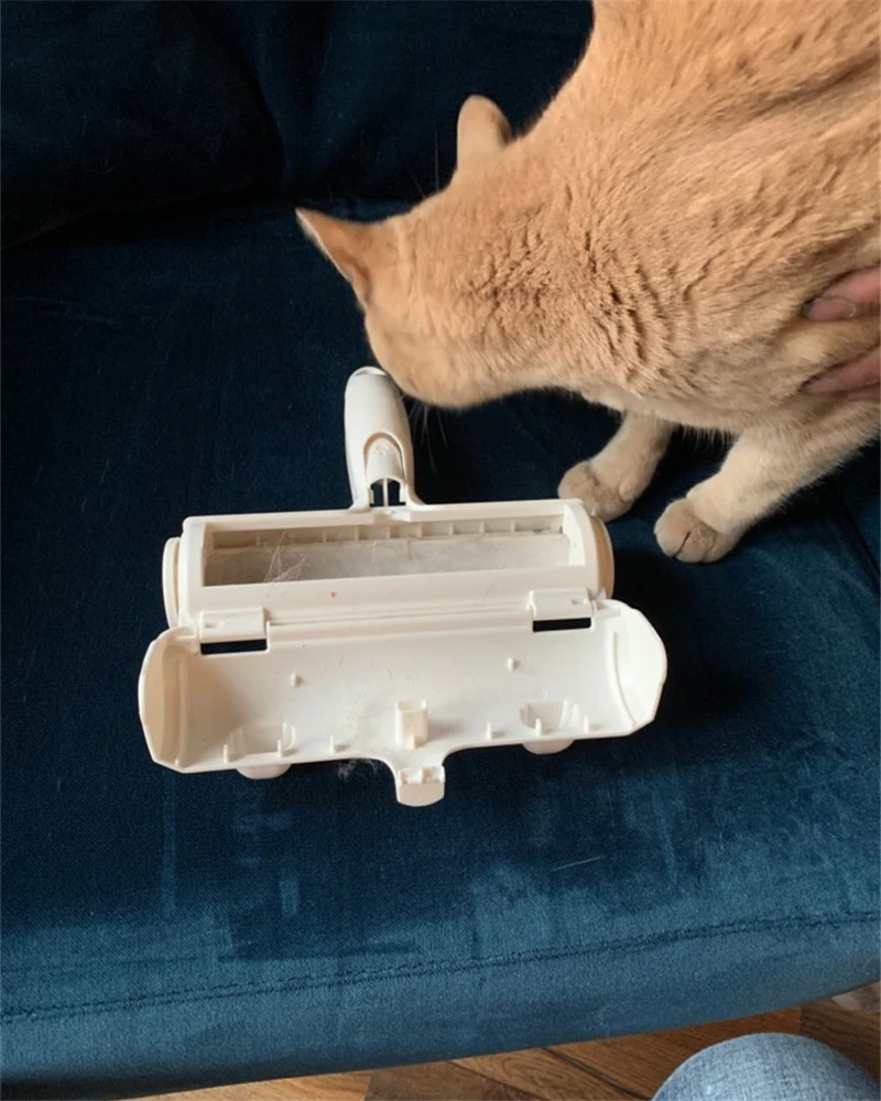Дропшиппинг многоразовая собачья кошка меховая роликовая диванная щётка для чистки одежды для удаления шерсти домашних животных многоразовая Машинка для удаления шерсти собак кошек