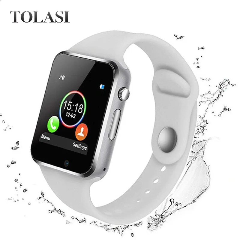 

A1 WristWatch Bluetooth Smart Watch Sport Pedometer with SIM Camera Smartwatch For Android Smartphone Russia T15 Reloj Hombre