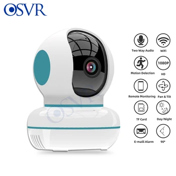 

1080P 720P Cloud IP Camera Home Security Wireless Network WiFi Surveillance Baby Camera Intelligent Auto Tracking YCC365