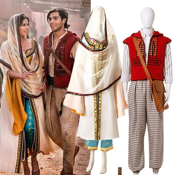 

Aladdin and the magic lamp Jasmine cosplay costume Halloween show costume