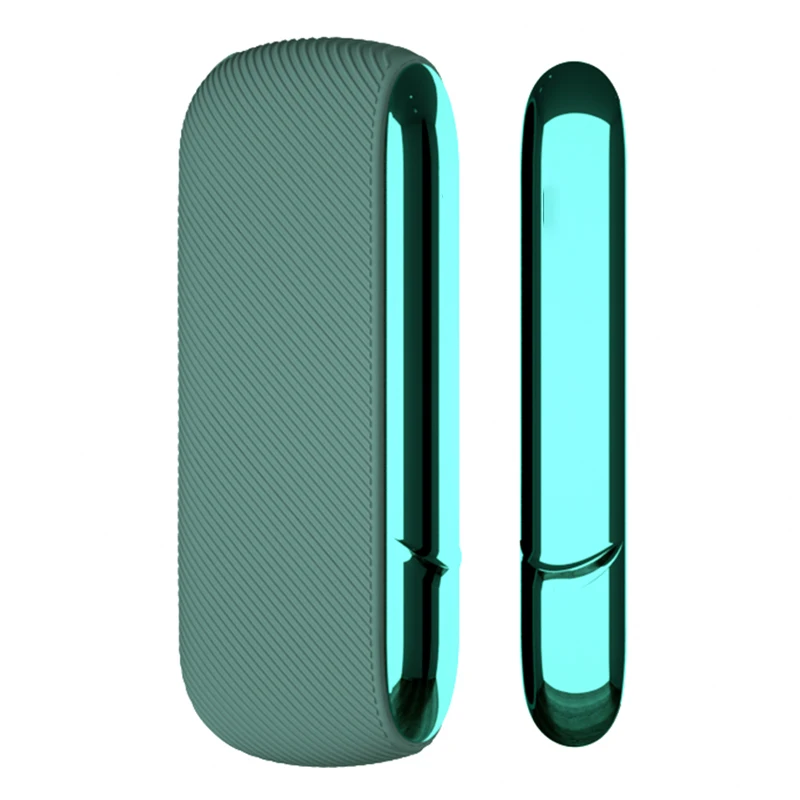 Мягкий жидкий силиконовый чехол для IQOS 3,0 зарядная коробка Электронная сигарета прибор с крышкой двери анти-осень крышка DIY аксессуар