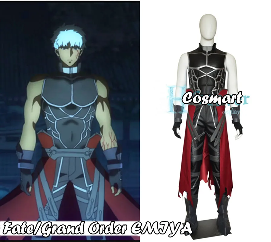 Fate/Grand Order FGO Melanism Red A EMIYA Archer Косплей Костюм Униформа Хэллоуин костюм для женщин и