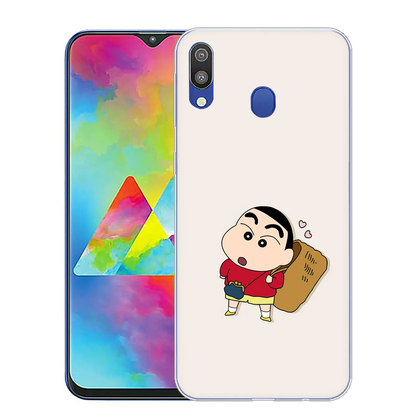 Lavaza crayou Син-тян»; милый жесткий чехол для телефона для samsung Galaxy A20E M40 M30 M20 M10 A10 A20 A30 A40 A50 A60 A70 S крышка - Цвет: 10