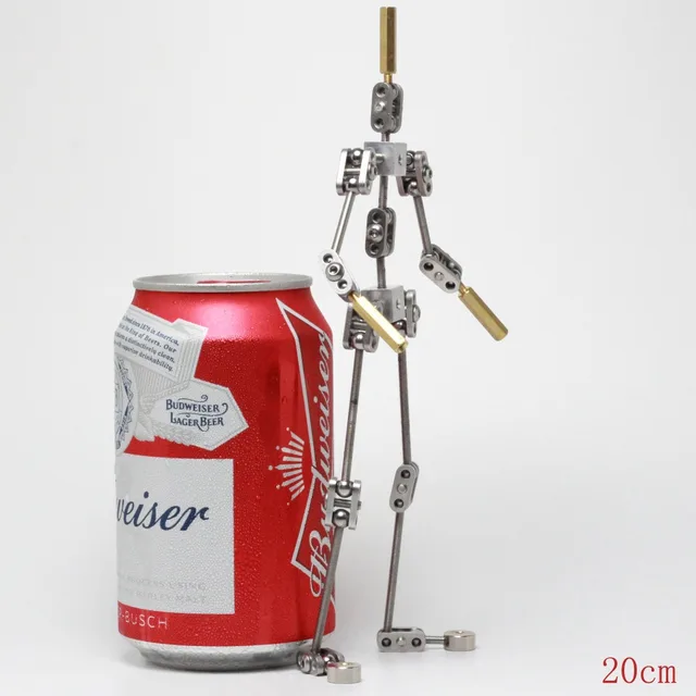 DIY Studio Stop Motion Armature Kits 11 | Metal Puppet Figure for  Character Design Creation | Not-Ready Studio Armature Kits Very Easy to  Assemble