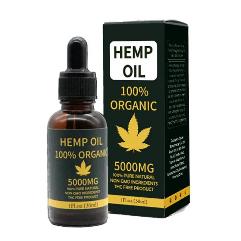 

30ml Hemp Seed Oil Pure Organic Hemp Oil Essential Oil For Relieving Body Stress Skin Care Massage Anti Anxiety Relax