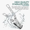 2 Size 360 Degree Manicure Pedicure Tool Rotate Swivel Scissor Trimmer Toenail Toe Nail Fingernail Clipper Cutter Cutting Tools 4