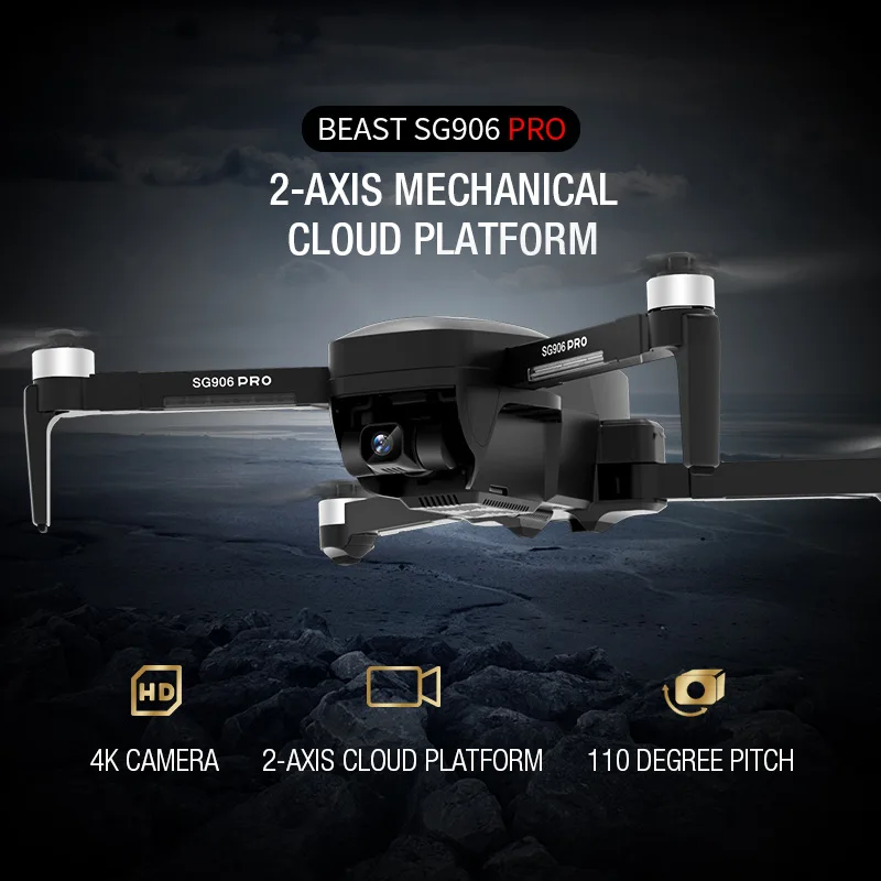 ZLRC SG906 Pro 5G WiFi FPV With GPS 4k Camera Drone profesional 2-axis Anti-shake Unmanned Aerial RC Quadcopter ZLRC SG906 Pro 5G WiFi FPV With GPS 4k Camera Drone profesional 2-axis Anti-shake Unmanned Aerial RC Quadcopter