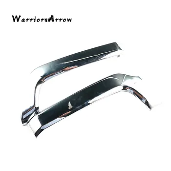 

WarriorsArrow Left Front Bumper Chrome Molding Cover Trim For Mitsubishi Pajero 2015 2016 6407A121 6407A122