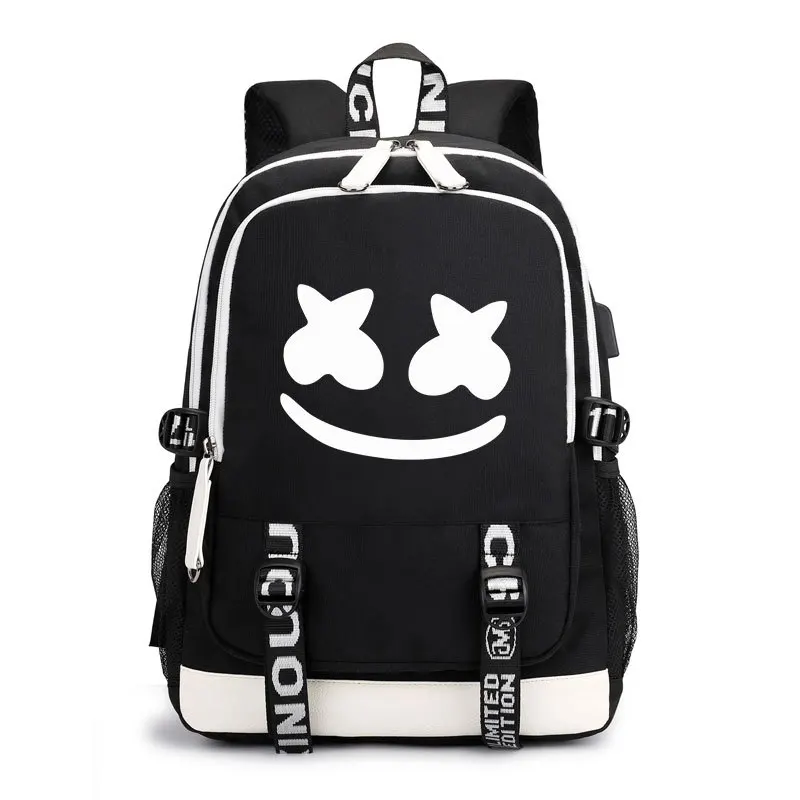Рюкзак Marshmello из хлопка 100 диджейских рюкзаков|Рюкзаки| |