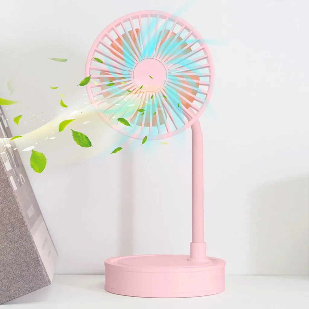 USB вентилятор Настольный Аккумуляторный с низким уровнем шума 3 скорости|Чехлы