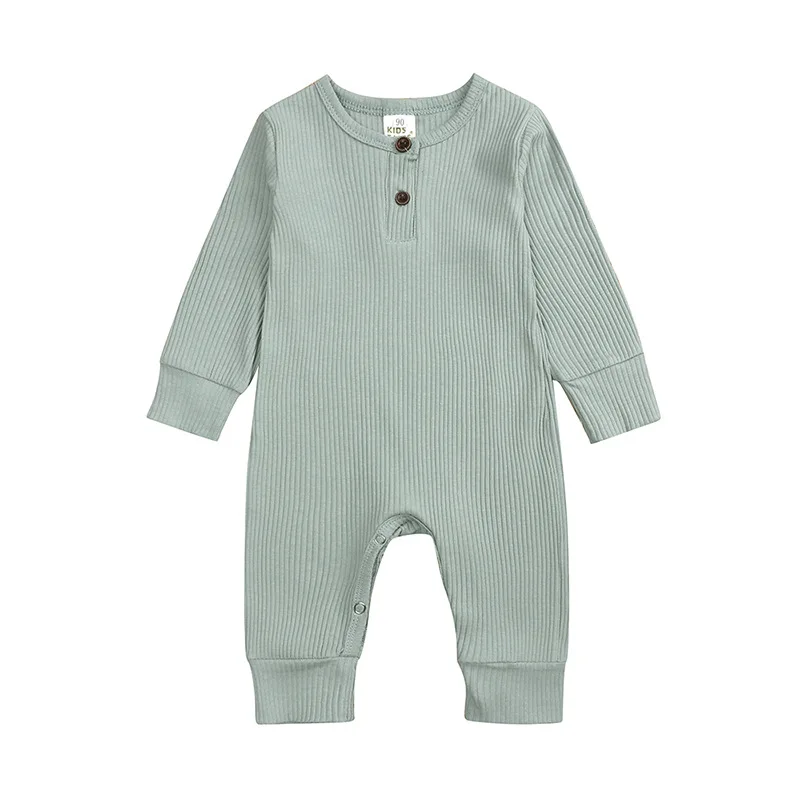 

Newborn Infants Romper Clothing Spring Autumn Button Jumpsuit Girls Baby Boys Long Sleeve Costume Children Romper Creeper