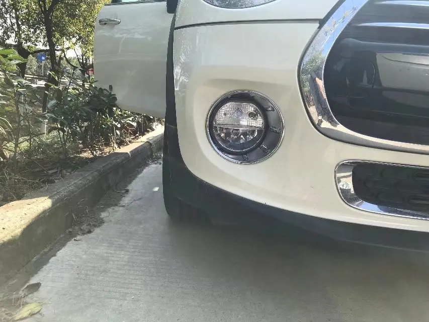 Для Mini Cooper 2 шт. Фирменная Новинка АБС хромированная Защитная панель для переднего головной светильник тумана светильник лампа рамка крышки планки стайлинга автомобилей авто аксессуары