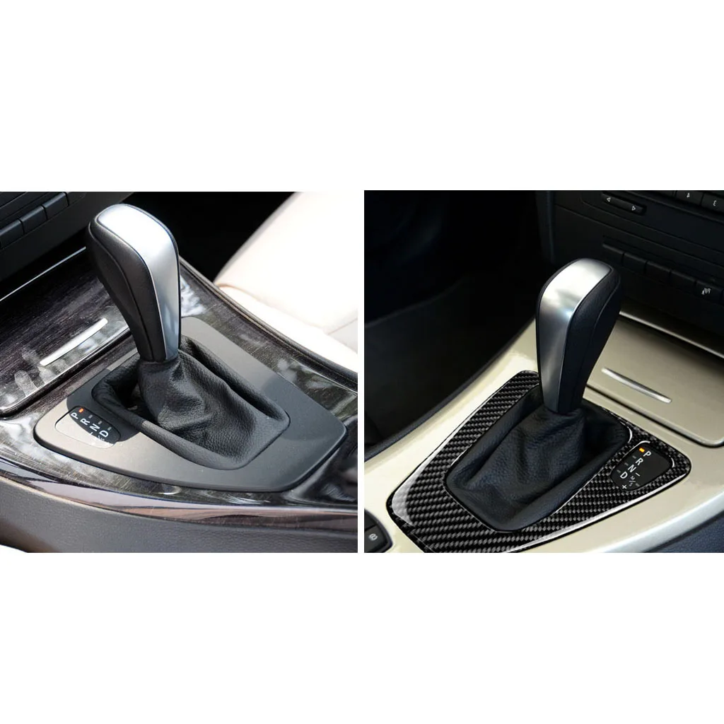 Car Center Control Gear Shift Panel Cover Decor Sticker for BMW E90 E92 E93