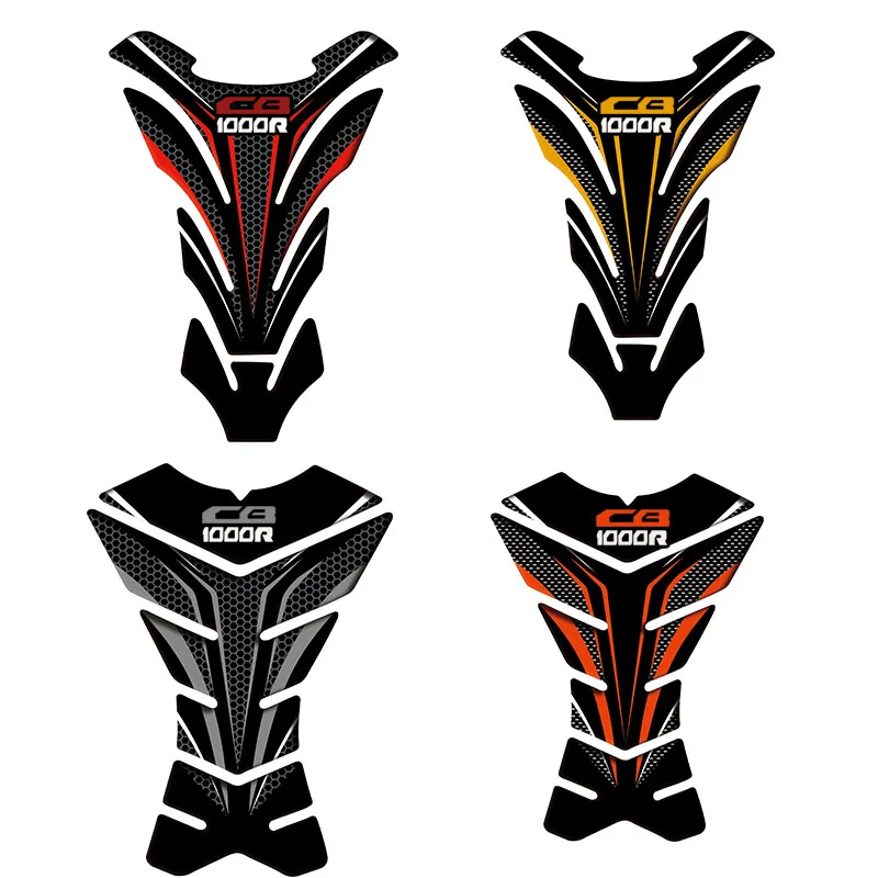 3D Carbon-look Motorcycle Tank Pad Protector Decal Stickers Case for Honda Hornet CB1000R | Автомобили и мотоциклы