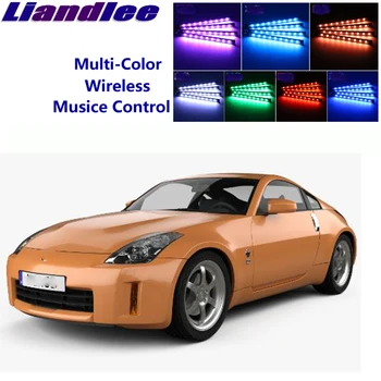 

LiandLee Car Glow Interior Floor Decorative Seats Accent Ambient Neon light For Nissan350Z 350Z Z33