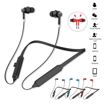 Bluetooth ヘッドセットノイズインナーイヤー型ワイヤレス車のマイクとワークアウトビジネスイヤホンため sweatproof スポーツランニング