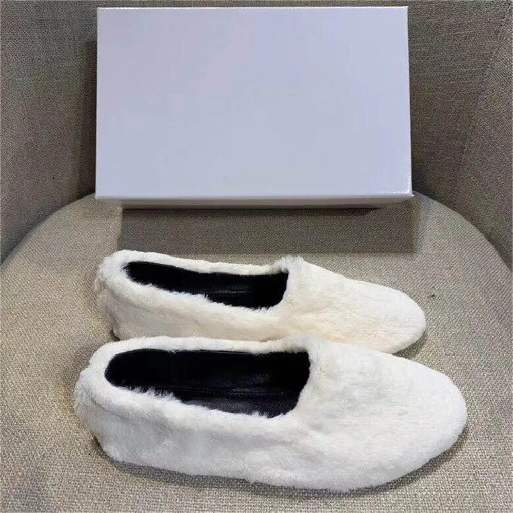 Зимняя женская обувь; меховая хлопковая обувь; удобная домашняя обувь из натуральной кожи на плоской подошве; повседневная женская обувь с круглым носком