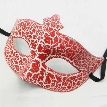 

10pcs Fashion Crack Little Beauty Princess Costume Party Half Face Mask Venice Tidal Mask Party Toys Movie Theme Props Supply