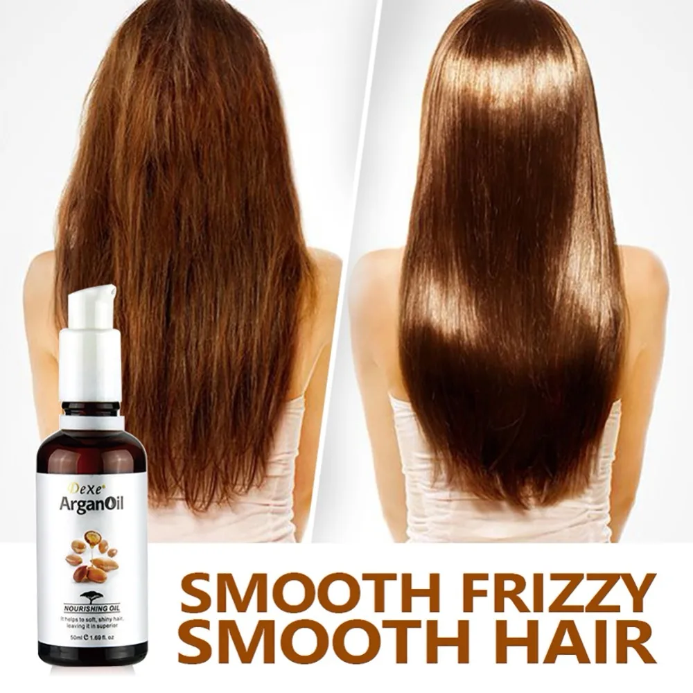 Pure Argan Oil Morocco Hair Treatment Oil Make Straight Shiny Hair Care 50ml.w Pure Argan Oil Morocco Hair Treatment Oil Make Straight Shiny Hair Care 50ml.w