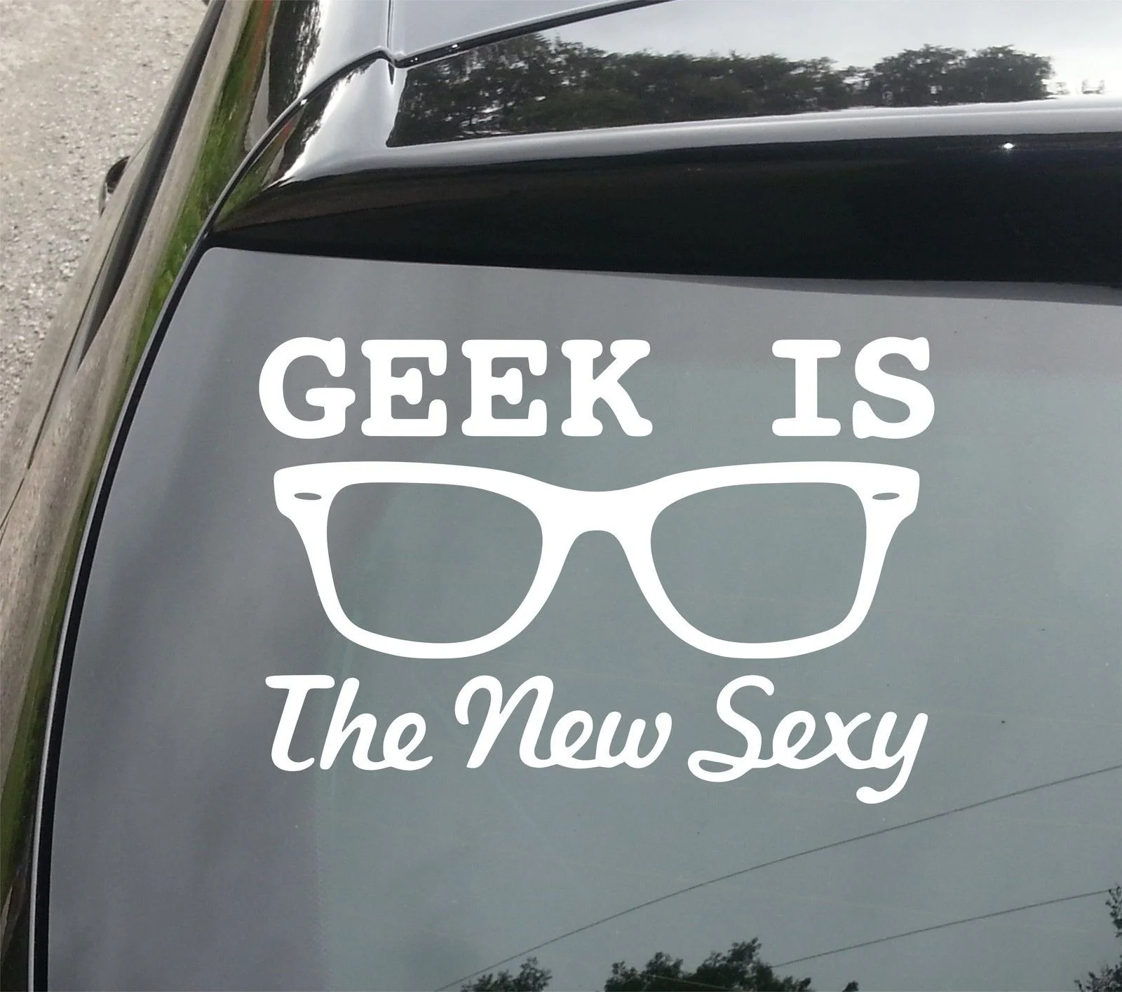 Большой Geek Сексуальная забавная окно/окно JDM евро виниловая наклейка | Игрушки и