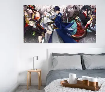 

[Self-Adhesive] 3D Touken Ranbu 115 Japan Anime Wall Stickers Mural Decal Wall Murals AJ WALLPAPER Belly