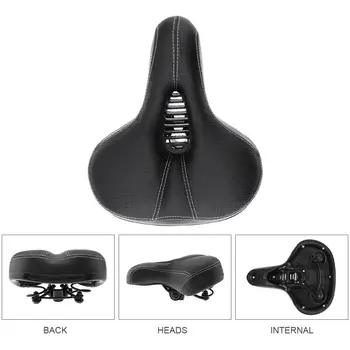 

Soft Bicycle saddle Thicken Wide Big Bum bicycle saddles bicycle seat Cycling Saddle MTB Mountain Road Bike Bicycle Accessories