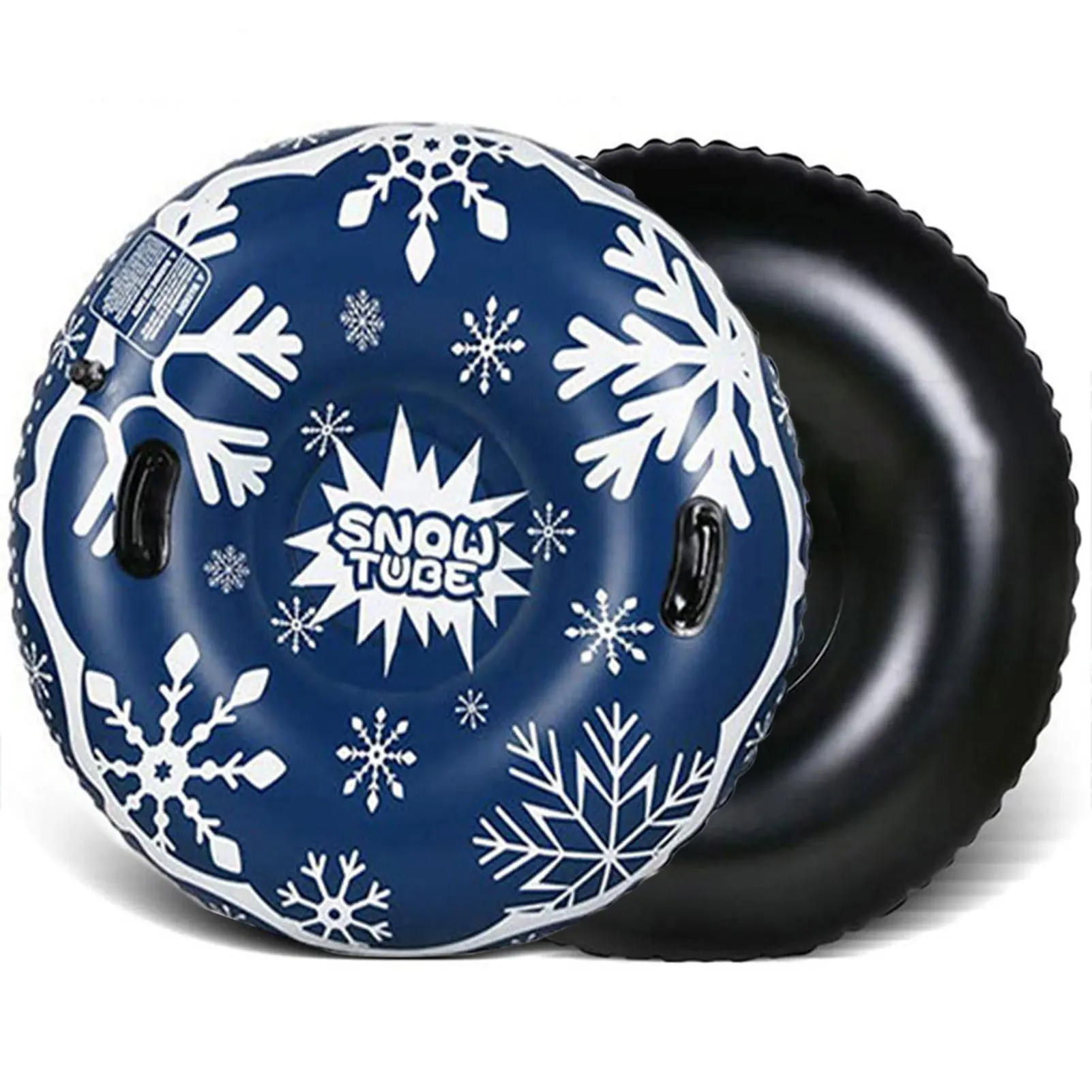 

43in Snow Tube With Handle Larger Thickened Iatable Snow Sled Ski Circle Skiing Board For Skiing Equipments Snow Toys