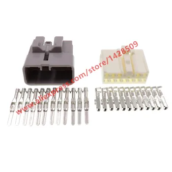 

5 Sets 12 Pin Female Male Car Wire Connector Electrical Harness Auto Plugs