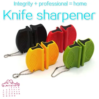 

New Mini Household Fast Knife Sharpener Portable Outdoor Thickness Multi-Function Knife Sharpener Kitchen Gadgets