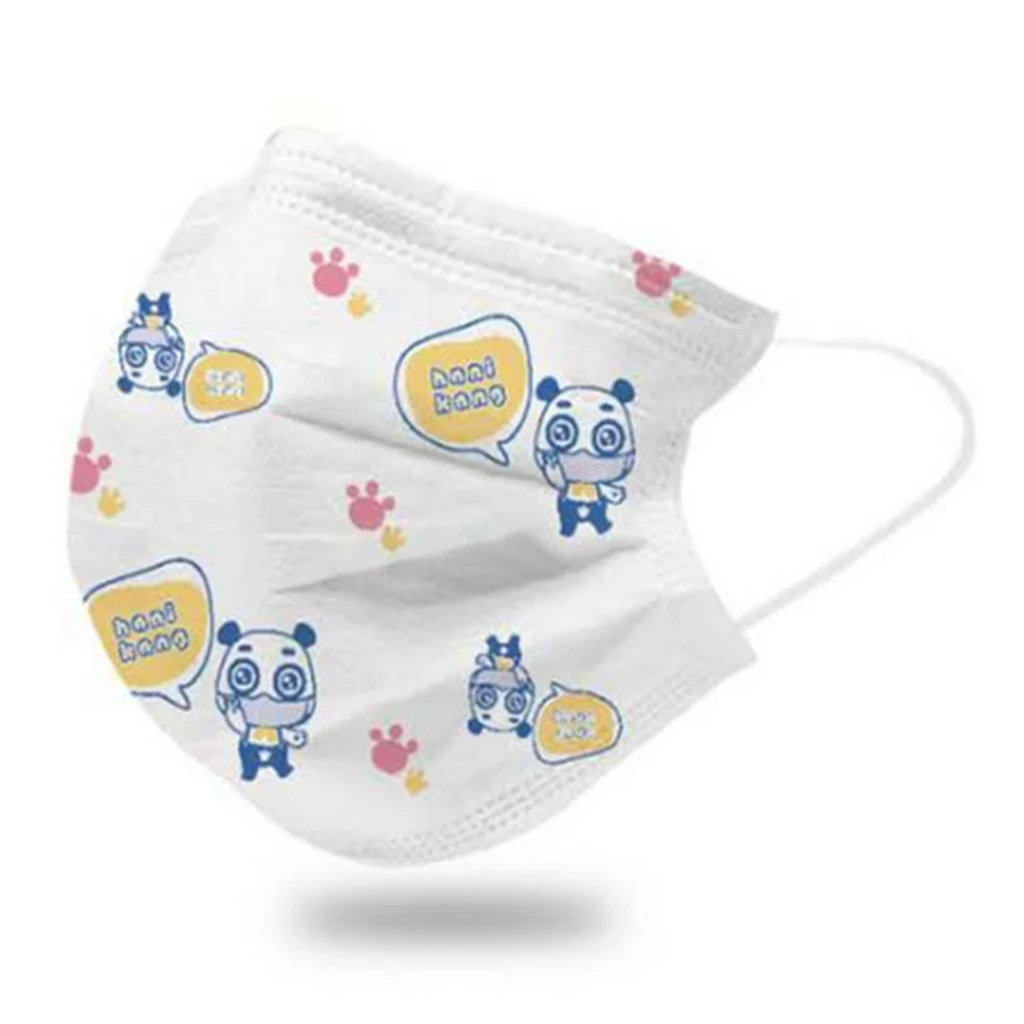 

50x Cute Cartoon Kid's 3 Ply Mouth Mask Protection Dustproof Haze Pollution