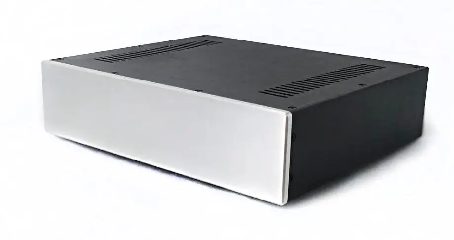 Blank panel BZ3609A DIY коробка полностью алюминиевый корпус предусилитель/усилитель шасси чехол 360*92*308 мм - Цвет: Blank panel