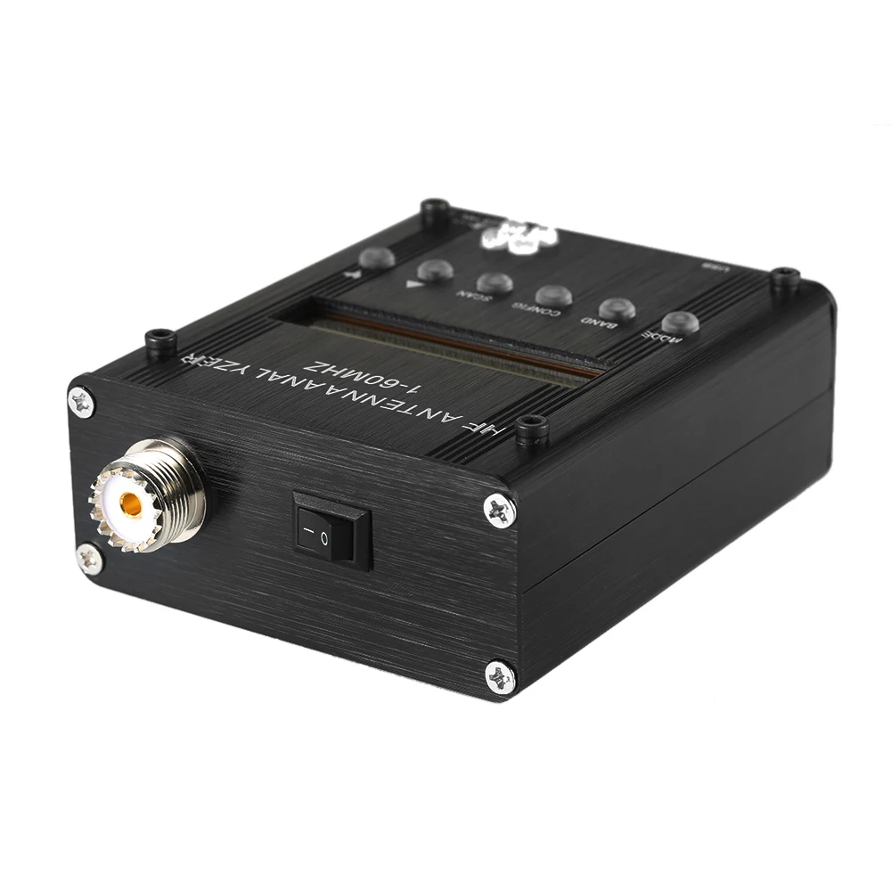 

New Digital Shortwave Antenna Analyzer Meter Tester MR300 1-60MHz RF SWR for Ham Radio